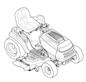 Page I Diagram and Parts List for 13AA625P307 2009 MTD Lawn Tractor