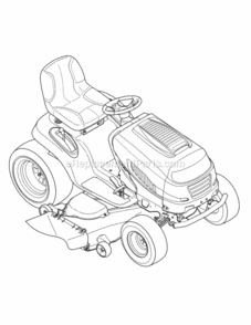Quick_Reference Diagram and Parts List for 13AA925P004 2010 MTD Lawn Tractor