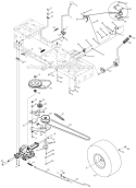 Page C Diagram and Parts List for 13AC762F077 2008 MTD Lawn Tractor