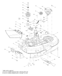 Page B Diagram and Parts List for 13AD608G057 2003 MTD Lawn Tractor