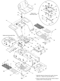 Page G Diagram and Parts List for 13AD688G300 2004 MTD Lawn Tractor