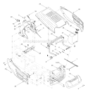Page F Diagram and Parts List for 13AD698G016 2004 MTD Lawn Tractor