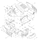Page F Diagram and Parts List for 13AD698G722  MTD Lawn Tractor