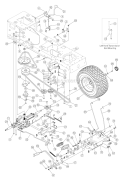 Part Location Diagram of 747-04146C MTD Rod, Shift