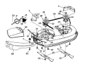 Page A Diagram and Parts List for 13AG675G033 1997 MTD Lawn Tractor