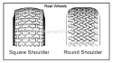 Page J Diagram and Parts List for 13AJ688G301 2004 MTD Lawn Tractor