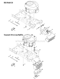 Page A Diagram and Parts List for 13AJ771G004 2008 MTD Lawn Tractor