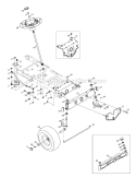 Page H Diagram and Parts List for 13AJ771G004 2008 MTD Lawn Tractor