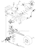 Page C Diagram and Parts List for 13AJ771G204 2008 MTD Lawn Tractor