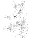 Page B Diagram and Parts List for 13AJ795G004 2008 MTD Lawn Tractor