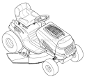 Part Location Diagram of 490-900-M061 MTD Deck Wash Kit