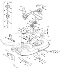 Page F Diagram and Parts List for 13AJ795G002 2009 MTD Lawn Tractor
