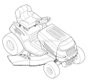 Page I Diagram and Parts List for 13AJ795G002 2009 MTD Lawn Tractor