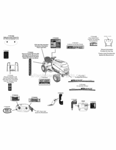 Label_Map_13Aj795S004 Diagram and Parts List for 13AJ795S004 2012 MTD Lawn Tractor