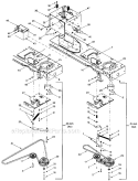 Page H Diagram and Parts List for 13AK608G033 2001 MTD Lawn Tractor