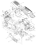 Page G Diagram and Parts List for 13AL608G000 2002 MTD Lawn Tractor