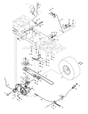 Page C Diagram and Parts List for 13AL795H004 2008 MTD Lawn Tractor