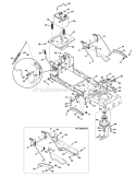 Page B Diagram and Parts List for 13AL795H004 2009 MTD Lawn Tractor