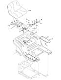 Page G Diagram and Parts List for 13AL795H004 2009 MTD Lawn Tractor