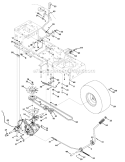 Page H Diagram and Parts List for 13AL795H004 2009 MTD Lawn Tractor