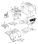Page A Diagram and Parts List for 13AM672G352  MTD Lawn Tractor
