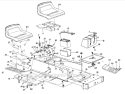 Page E Diagram and Parts List for 13AM672G352  MTD Lawn Tractor