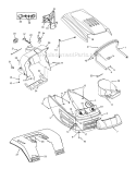 Part Location Diagram of 722-3021 MTD 2-Sided Tape