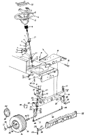 Page A Diagram and Parts List for 13AM673G033 2000 MTD Lawn Tractor