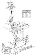 Page A Diagram and Parts List for 13AM673G033 2001 MTD Lawn Tractor