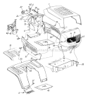 Page R Diagram and Parts List for 13AM673G033 2001 MTD Lawn Tractor