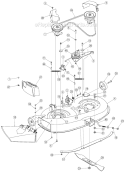 Page A Diagram and Parts List for 13AM772F700  MTD Lawn Tractor