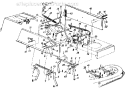 Page C Diagram and Parts List for 13AN673G033 2000 MTD Lawn Tractor