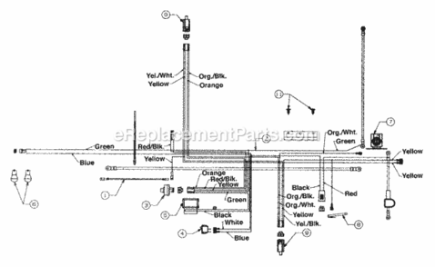 Electrical_Briggs_And_Stratton_Single_Cylinder Diagram and Parts List for 13AN690G352 2002 MTD Lawn Tractor