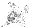 Page H Diagram and Parts List for 13AN695G151 1998 MTD Lawn Tractor