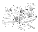 Page A Diagram and Parts List for 13AN698G033 1998 MTD Lawn Tractor