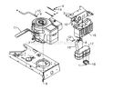 Page F Diagram and Parts List for 13AN698G033 1998 MTD Lawn Tractor