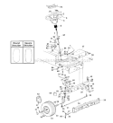 Page I Diagram and Parts List for 13AN698G033 1998 MTD Lawn Tractor