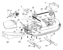 Page B Diagram and Parts List for 13AN698G033 1999 MTD Lawn Tractor
