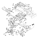 Page C Diagram and Parts List for 13AN698G033 2000 MTD Lawn Tractor