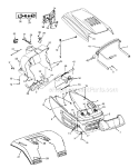 Page F Diagram and Parts List for 13AN698G033 2000 MTD Lawn Tractor