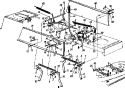 Page C Diagram and Parts List for 13AN698G033 2001 MTD Lawn Tractor