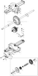 Page J Diagram and Parts List for 13AN772G382 2008 MTD Lawn Tractor