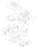 Page E Diagram and Parts List for 13AO791G726 2005 MTD Lawn Tractor