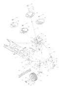 Page A Diagram and Parts List for 13AQ609G033 2003 MTD Lawn Tractor