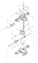 Page I Diagram and Parts List for 13AQ609G033 2003 MTD Lawn Tractor