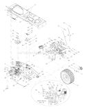 Page C Diagram and Parts List for 13AQ617H118 2003 MTD Lawn Tractor