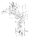 Page J Diagram and Parts List for 13AS608G033 2000 MTD Lawn Tractor