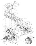 Page D Diagram and Parts List for 13AS608G033 2001 MTD Lawn Tractor