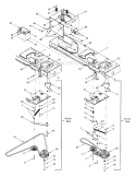 Page H Diagram and Parts List for 13AS608G033 2001 MTD Lawn Tractor
