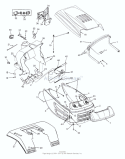 Page H Diagram and Parts List for 13AS698G033 1999 MTD Lawn Tractor